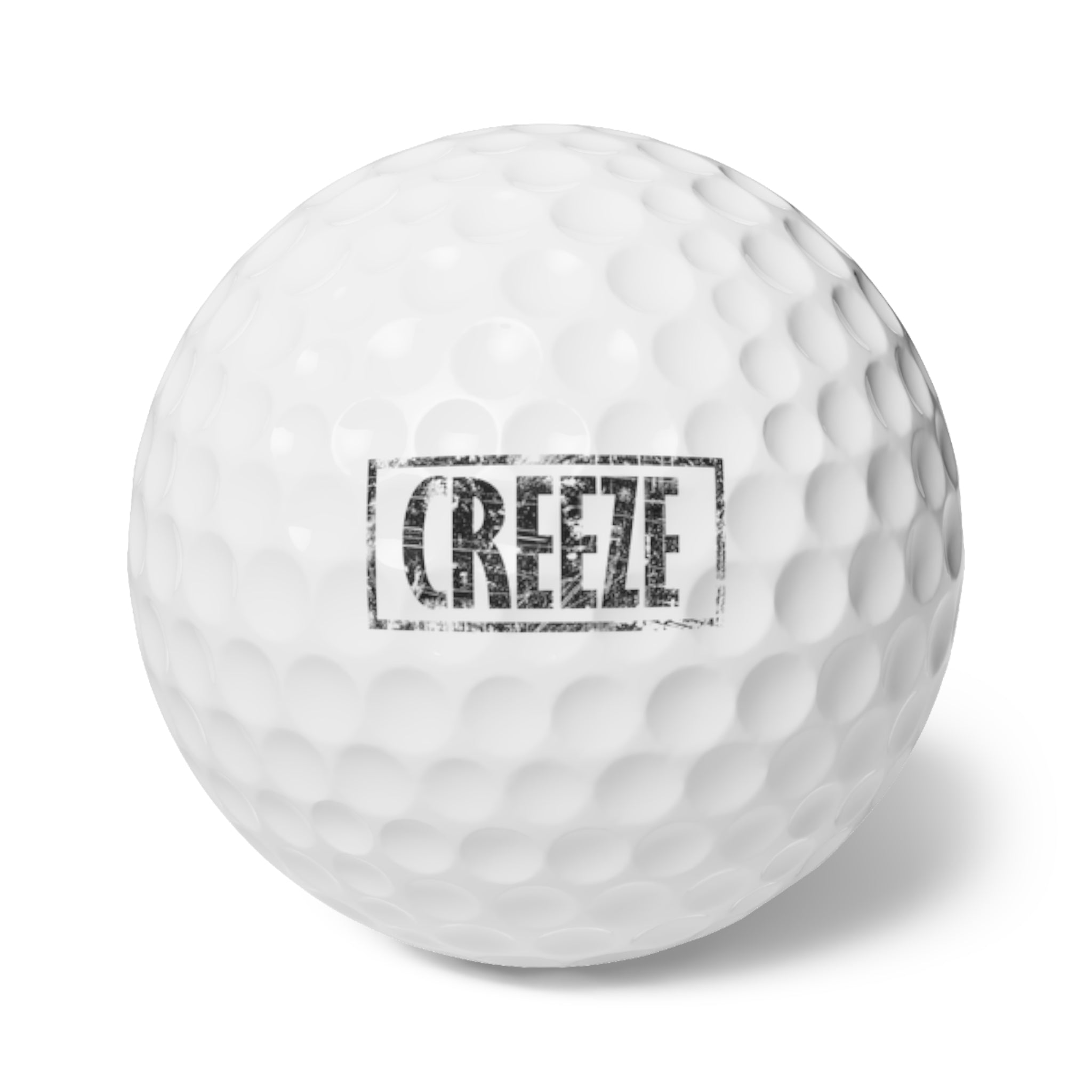 CREEZE Custom Golf Balls with Greeze Design, Personalized Golf Gifts, Unique Golf Accessories, Perfect for Golf Lovers, Sports Gifts for Him/Her
