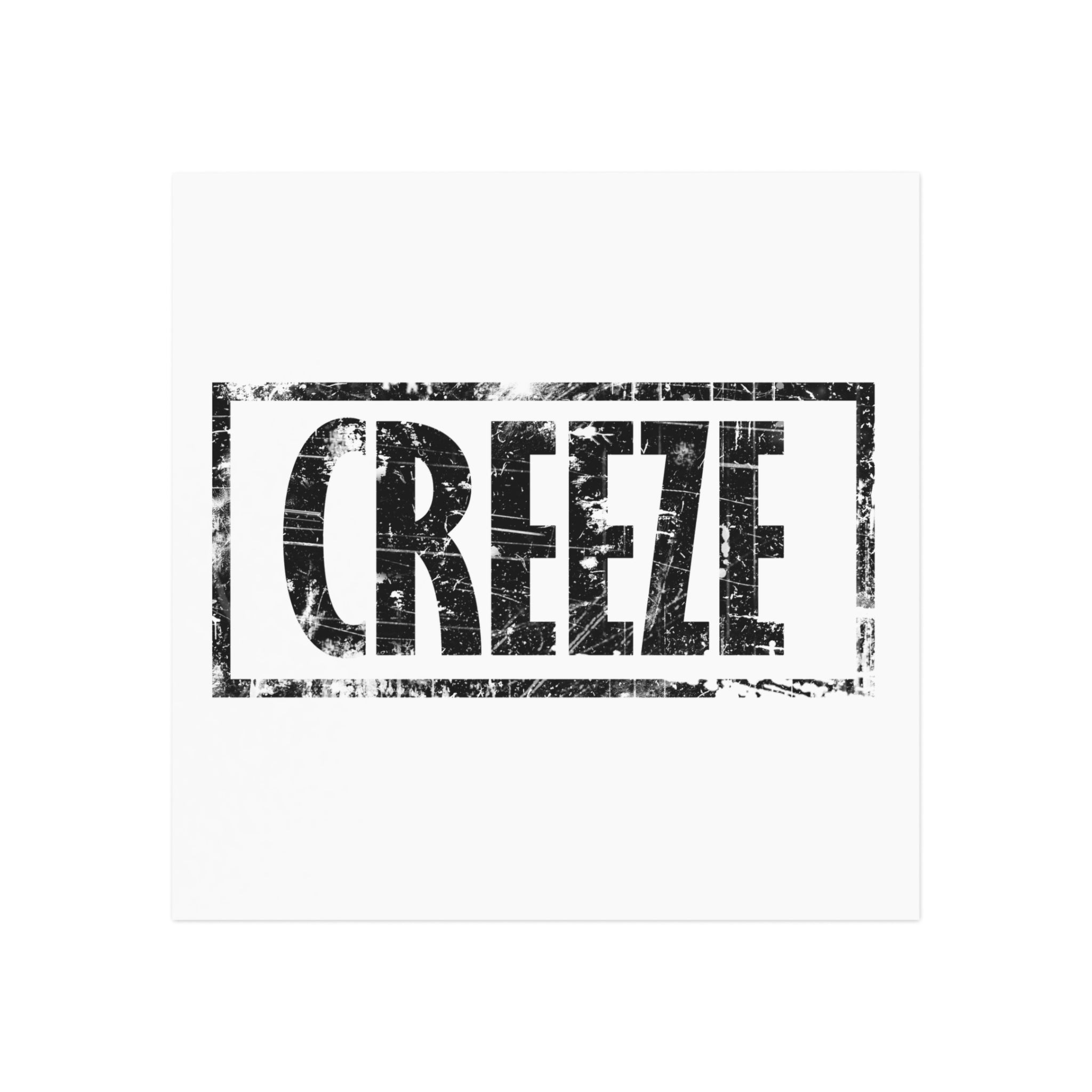 CREEZE Bold Quote Square Magnet, Motivational Fridge Magnet, Inspirational Gift, Home Decor, Office Accessory, Unique Magnet for Daily Inspiration