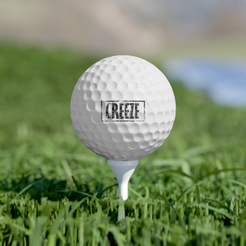 CREEZE Custom Golf Balls with Greeze Design, Personalized Golf Gifts, Unique Golf Accessories, Perfect for Golf Lovers, Sports Gifts for Him/Her