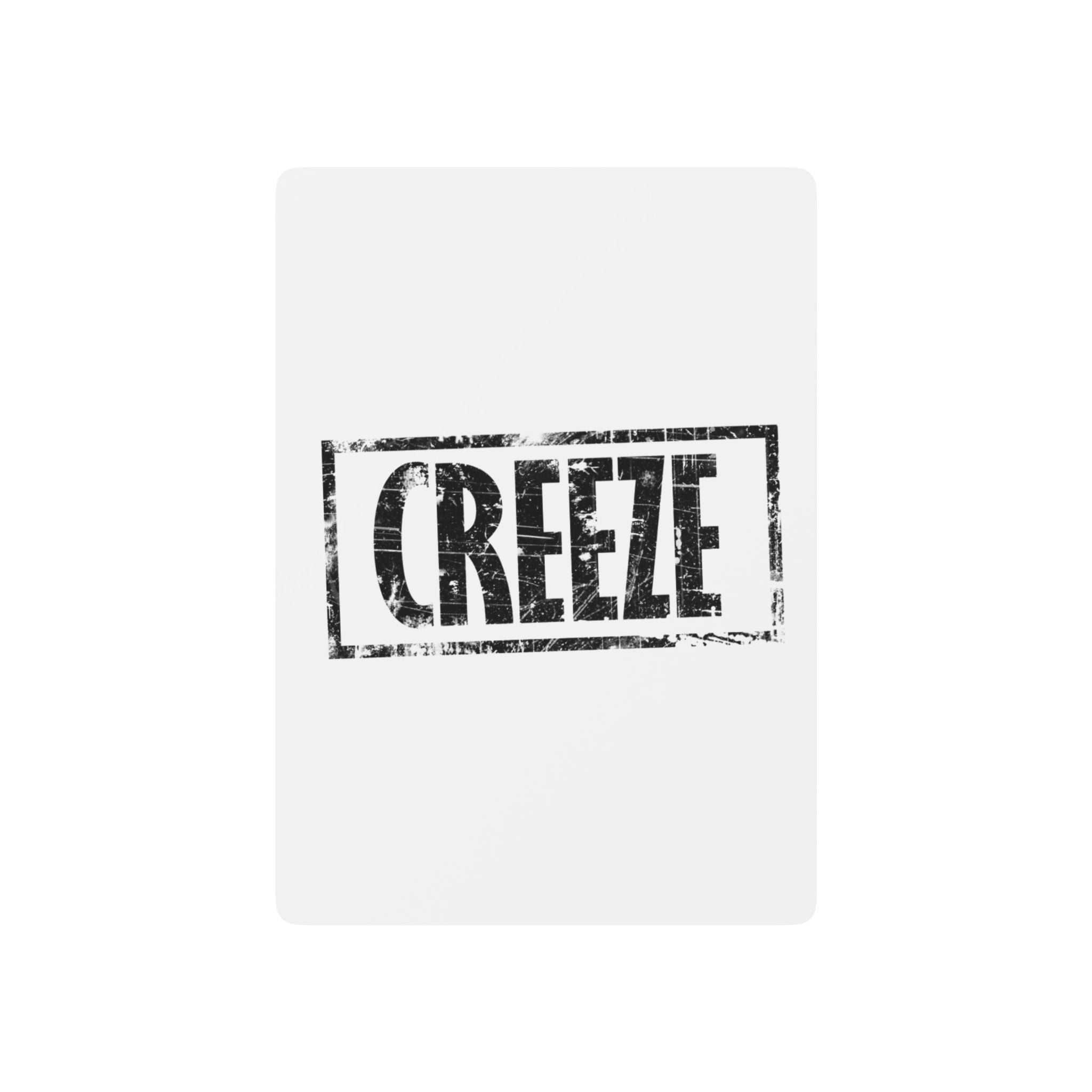 CREEZE Poker Playing Cards Set - Unique Deck for Game Night, Card Collectors, Gifts, Entertaining, Casino Theme