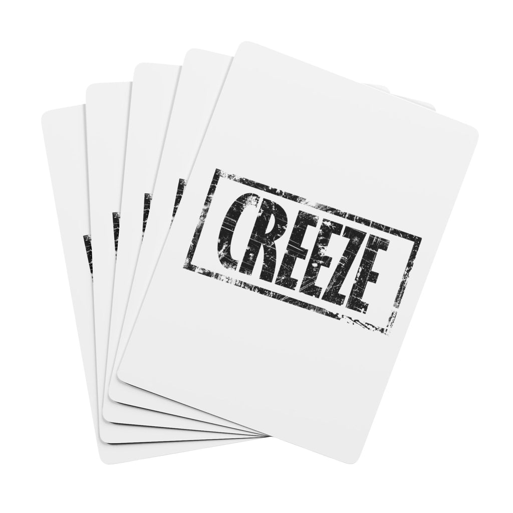 CREEZE Poker Playing Cards Set - Unique Deck for Game Night, Card Collectors, Gifts, Entertaining, Casino Theme