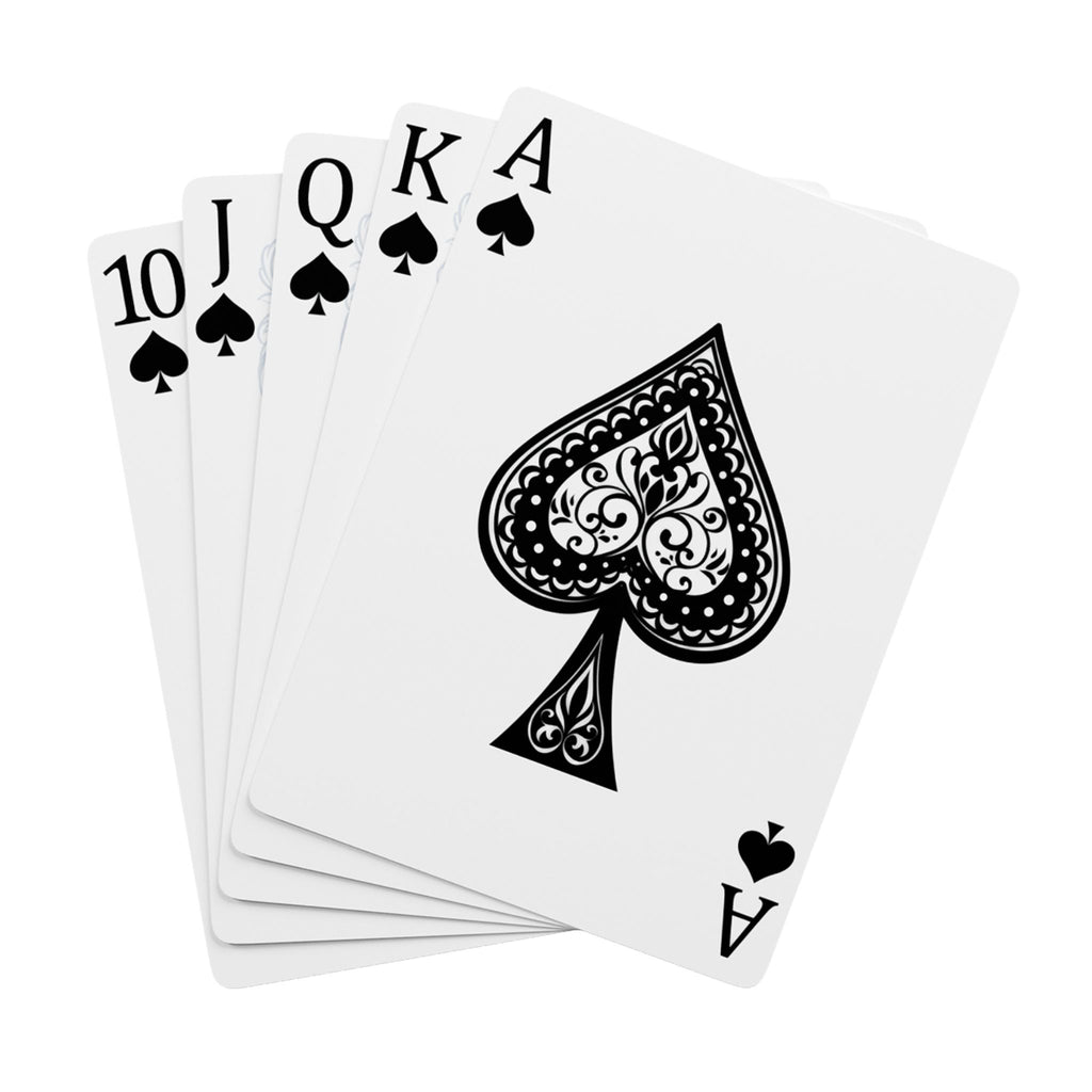 CREEZE Poker Playing Cards Set - Unique Deck for Game Night, Card Collectors, Gifts, Entertaining, Casino Theme