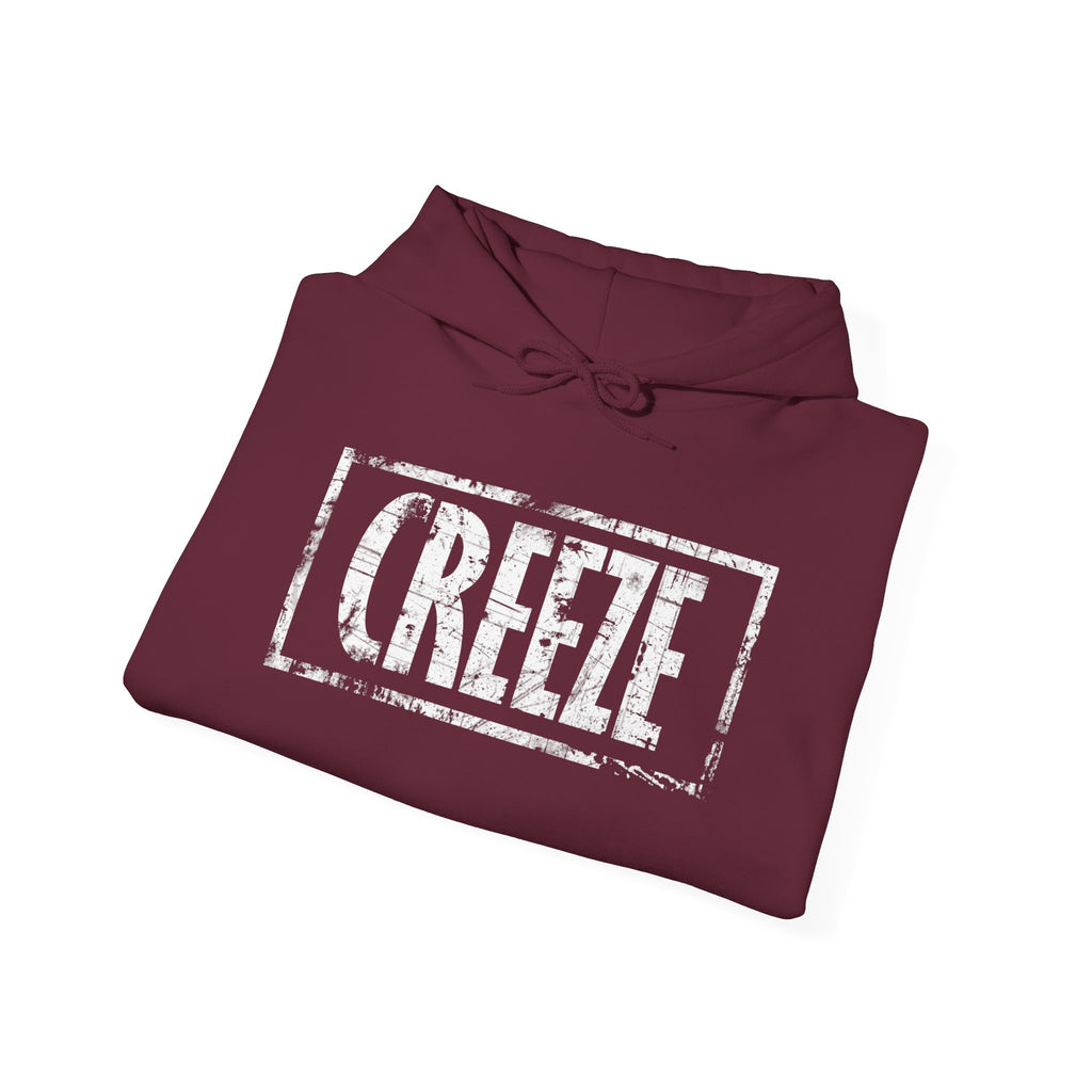 CREEZE Casual Hooded Sweatshirt with 'CREEZE' Design, Unisex Pullover, Cozy Streetwear, Gift for Him, Her, Trendy Outfit, Everyday Wear