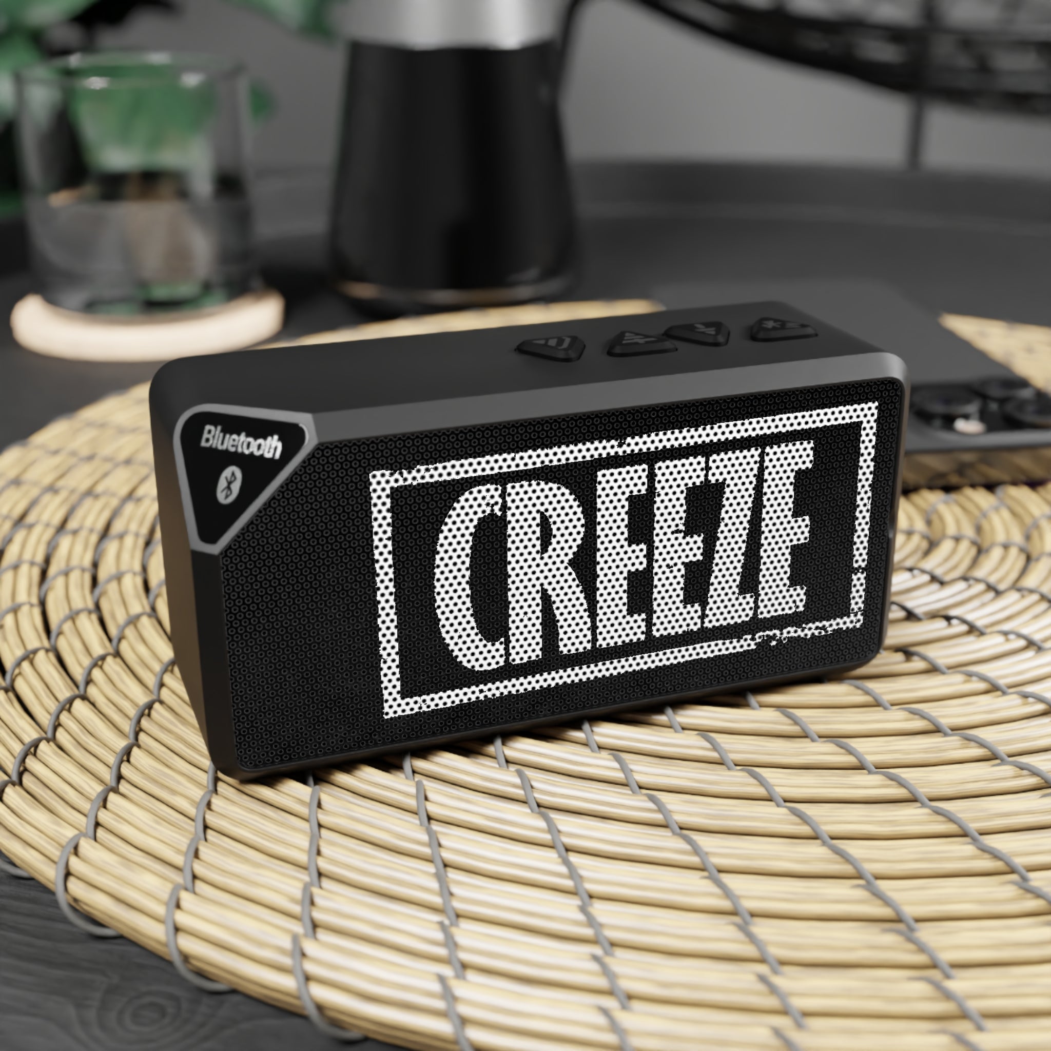 CREEZE Jabba Bluetooth Speaker, Portable Speaker, Wireless Audio, Music Lover Gift, Movie Night Essential, Home Decor