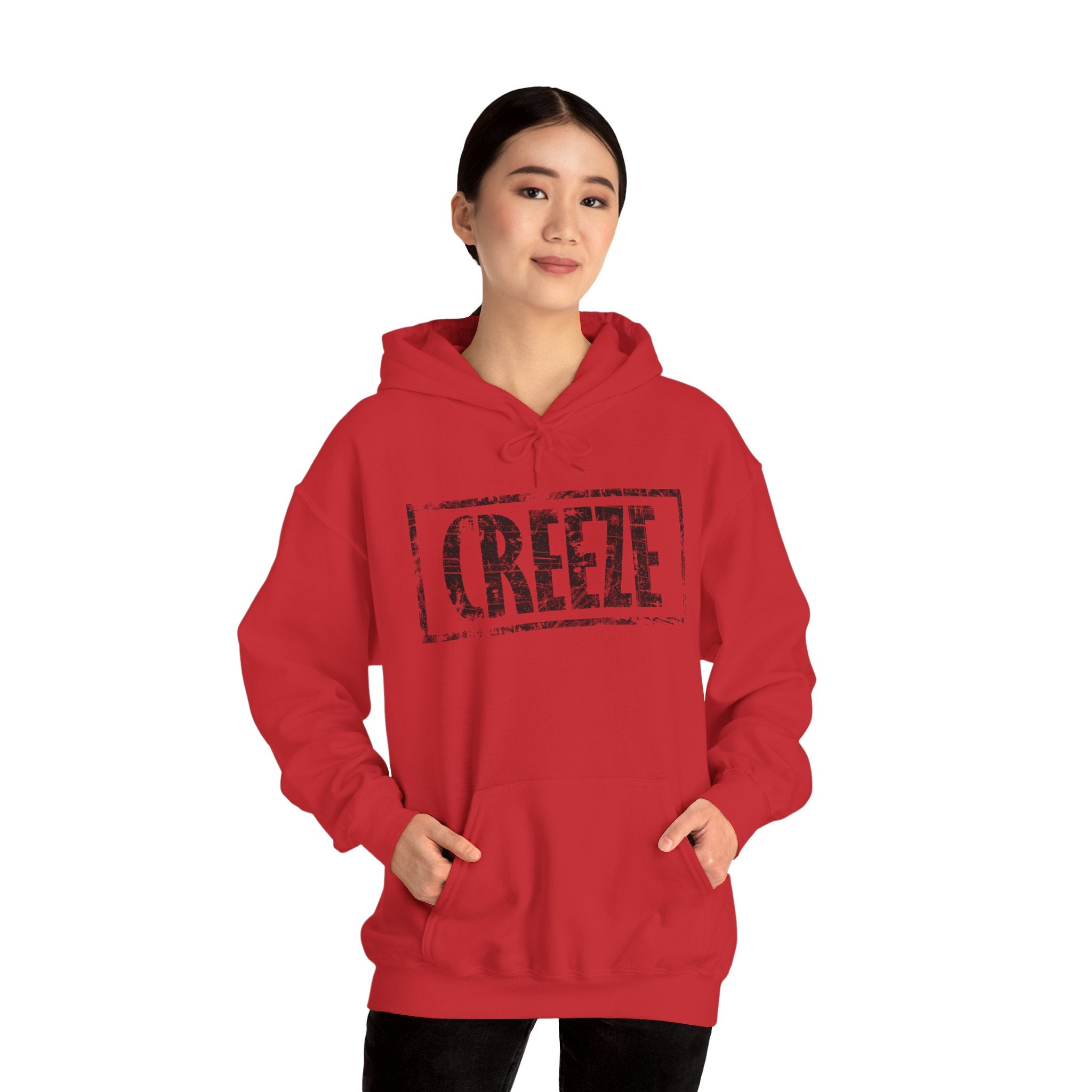 CREEZE Stylish Unisex Hoodie | Cozy Streetwear, Gift for Him or Her, Casual Wear, Vintage Inspired Sweatshirt, Crewneck with Quote