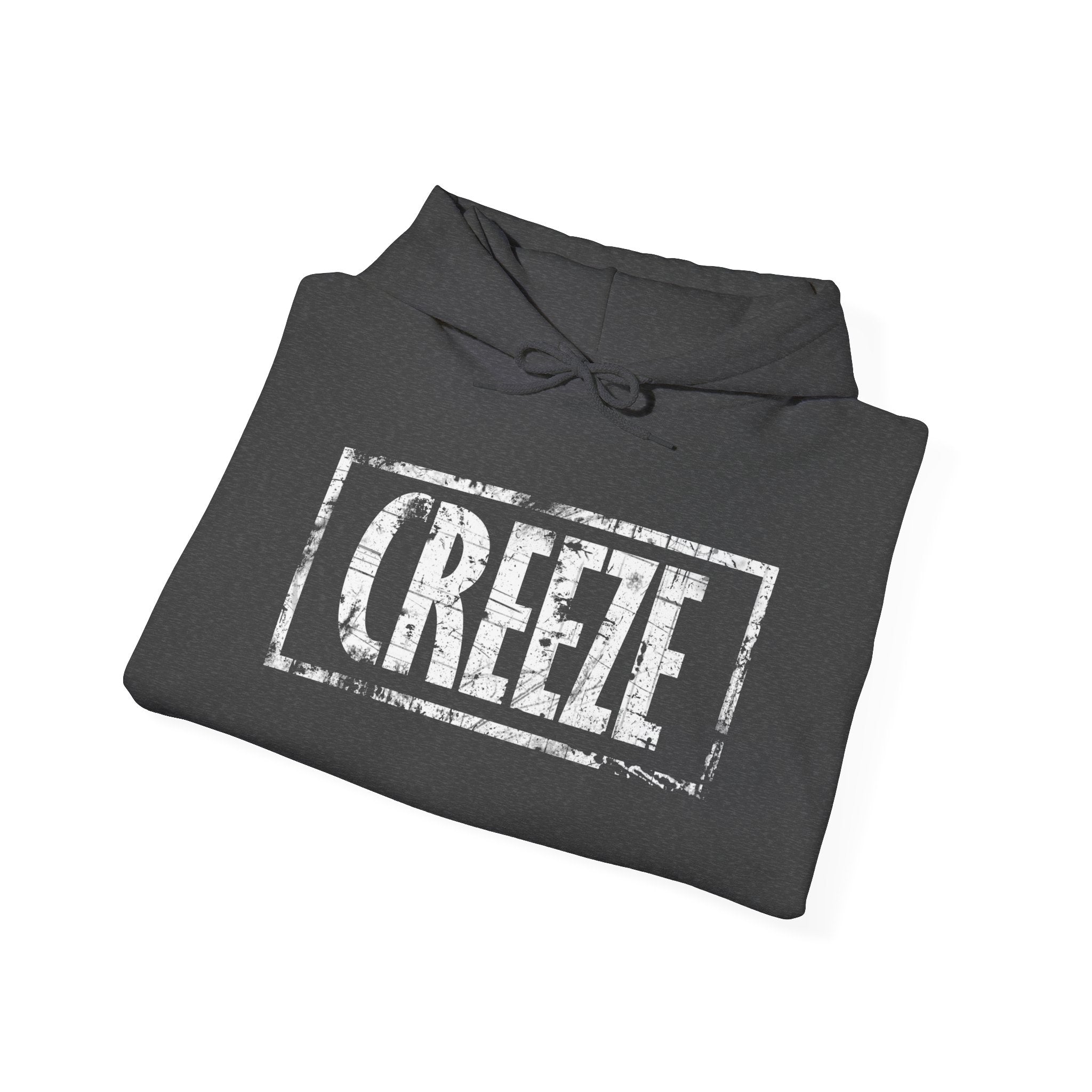 CREEZE Casual Hooded Sweatshirt with 'CREEZE' Design, Unisex Pullover, Cozy Streetwear, Gift for Him, Her, Trendy Outfit, Everyday Wear