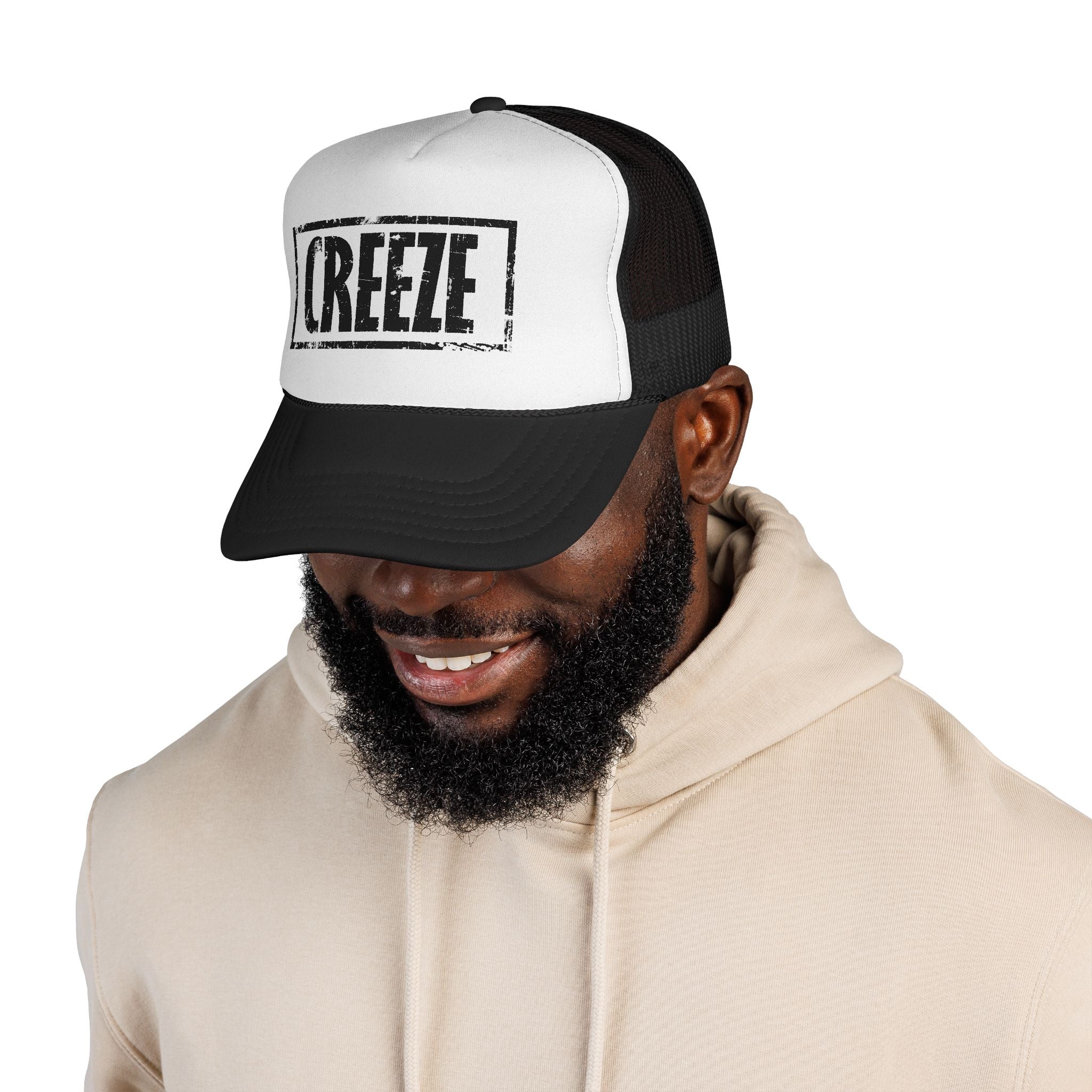 Trucker Cap with CREEDZ Design | Stylish Casual Headwear for Outdoor Adventures, Festivals, Birthdays, and Gifting