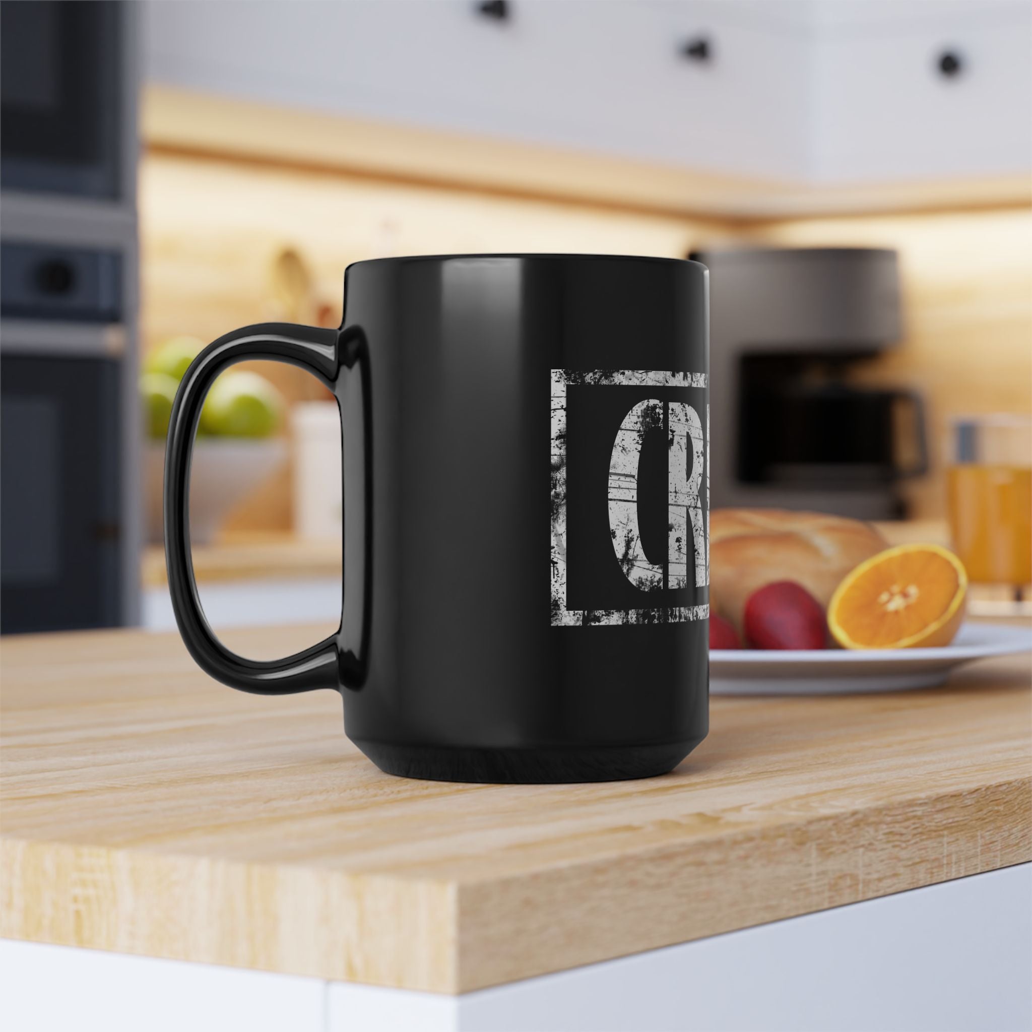 Black Mug with 'Creeze' Design - Perfect for Coffee Lovers, Great Gift for Birthdays, Holidays, Office Decor, and Fun Collectibles