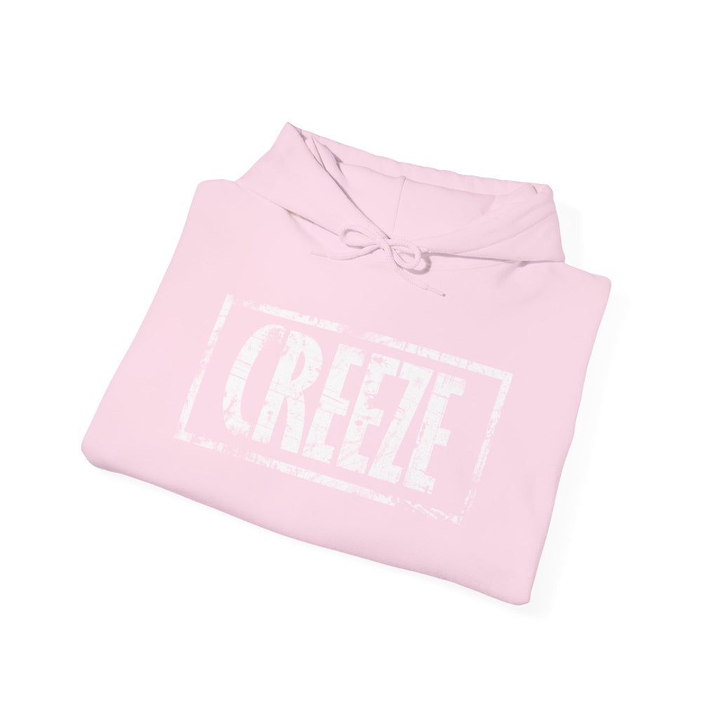 CREEZE Casual Hooded Sweatshirt with 'CREEZE' Design, Unisex Pullover, Cozy Streetwear, Gift for Him, Her, Trendy Outfit, Everyday Wear